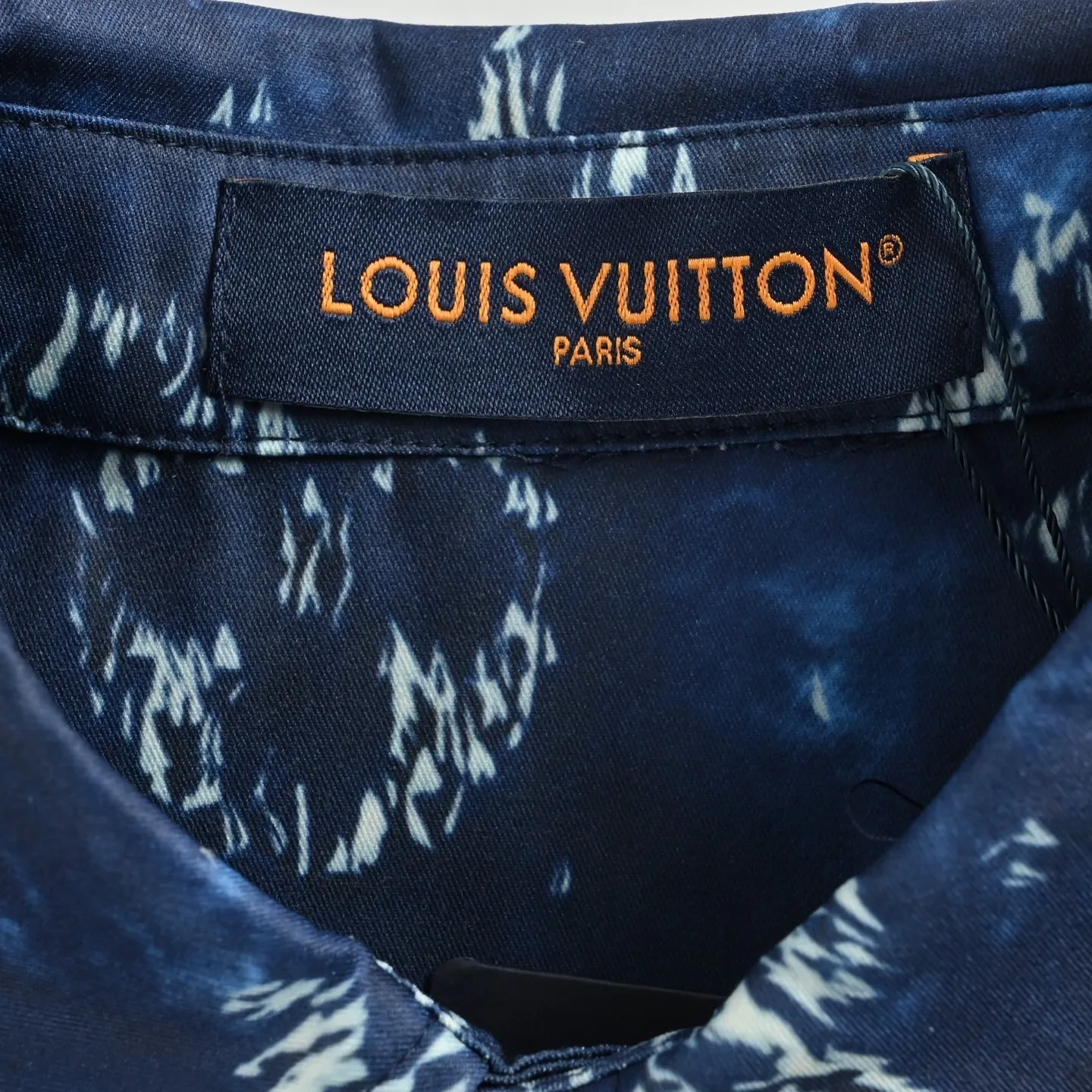 Louis Vuitton/Louis Vuitton 25ss old flower all-over print rendering suit short-sleeved shirt